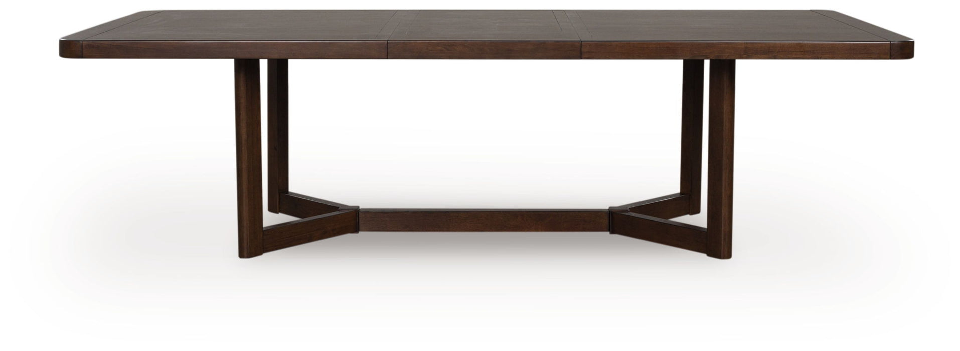 Dilenno - Rectangular Dining Room Extension Table - Dark Brown - Tallahassee Discount Furniture (FL)