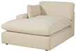 Elyza - LAF Corner Chaise - Linen - Tallahassee Discount Furniture (FL)