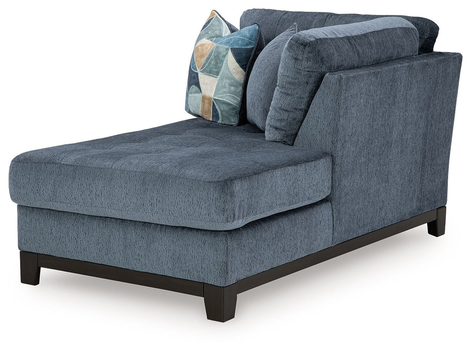 Maxon Place - Navy - Raf Corner Chaise - Tallahassee Discount Furniture (FL)
