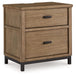 Tomtyn - Light Brown - Two Drawer Night Stand - Tallahassee Discount Furniture (FL)