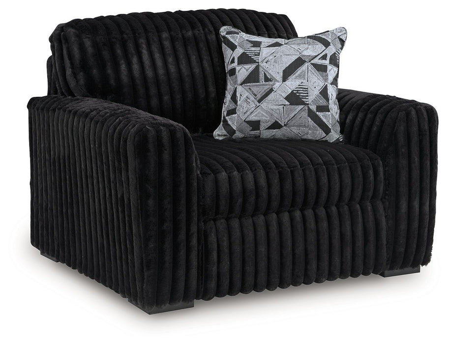 Midnight-Madness - Chair And A Half - Tallahassee Discount Furniture (FL)