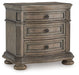 Ardenfield - Light Brown - Three Drawer Night Stand - Tallahassee Discount Furniture (FL)