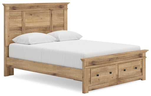 Makidern - Panel Storage Bed With Storage Footboard - Tallahassee Discount Furniture (FL)