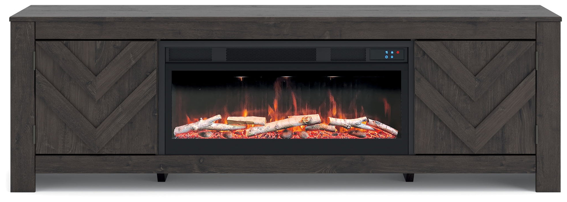 Cayboni - LG TV Stand With Fireplace Option - Tallahassee Discount Furniture (FL)