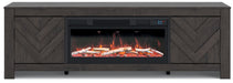 Cayboni - LG TV Stand With Fireplace Option - Tallahassee Discount Furniture (FL)
