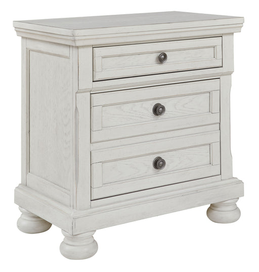 Robbinsdale - Antique White - Two Drawer Night Stand - Tallahassee Discount Furniture (FL)