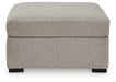 ModMax Luxe - Oversized Accent Ottoman - Flint - Tallahassee Discount Furniture (FL)