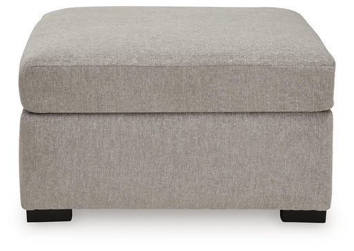 ModMax Luxe - Oversized Accent Ottoman - Flint - Tallahassee Discount Furniture (FL)