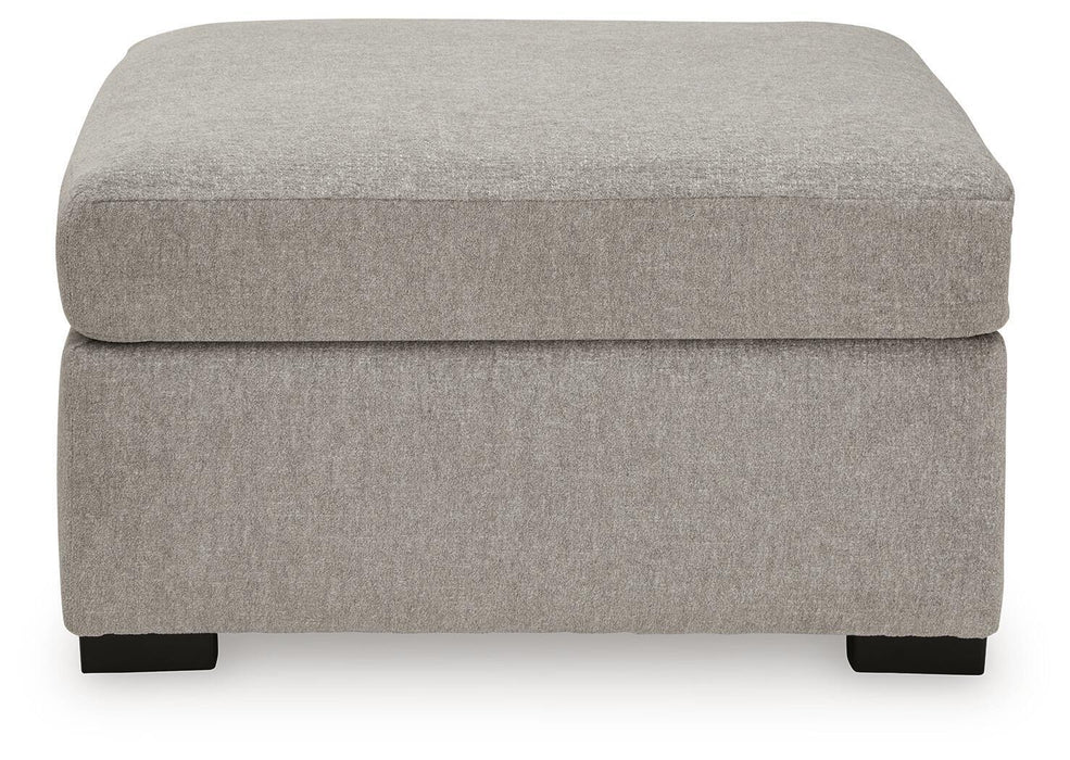 ModMax Luxe - Oversized Accent Ottoman - Flint - Tallahassee Discount Furniture (FL)