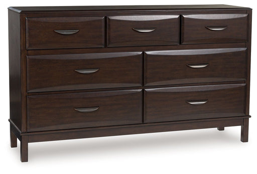 Vanmore - Dark Brown - Dresser - Tallahassee Discount Furniture (FL)