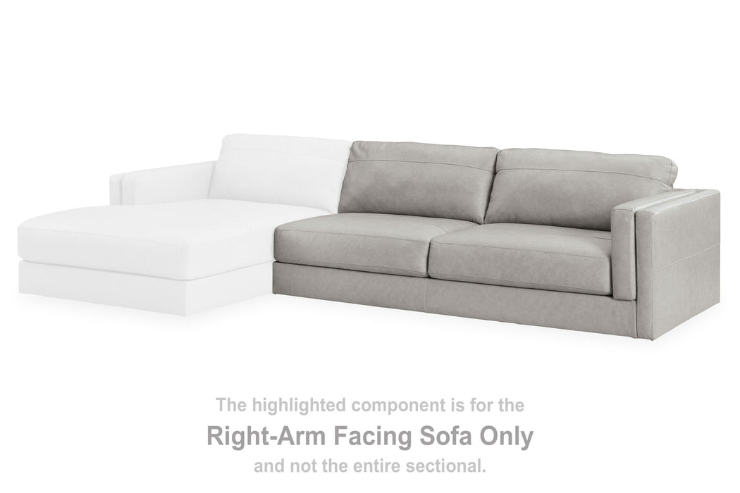 Amiata - Glacier - Raf Sofa - Tallahassee Discount Furniture (FL)