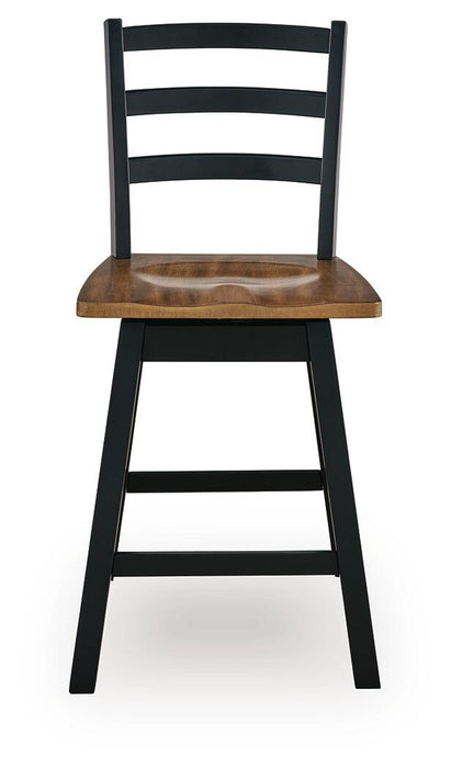 Wildenauer - Swivel Stool (Set of 2) - Tallahassee Discount Furniture (FL)