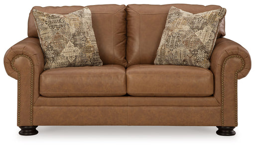 Carianna - Caramel - Loveseat - Tallahassee Discount Furniture (FL)