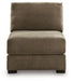 Camellia-Court - Armless Chair - Coffee - Tallahassee Discount Furniture (FL)