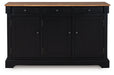 Wildenauer - Brown / Black - Dining Room Buffet - Tallahassee Discount Furniture (FL)