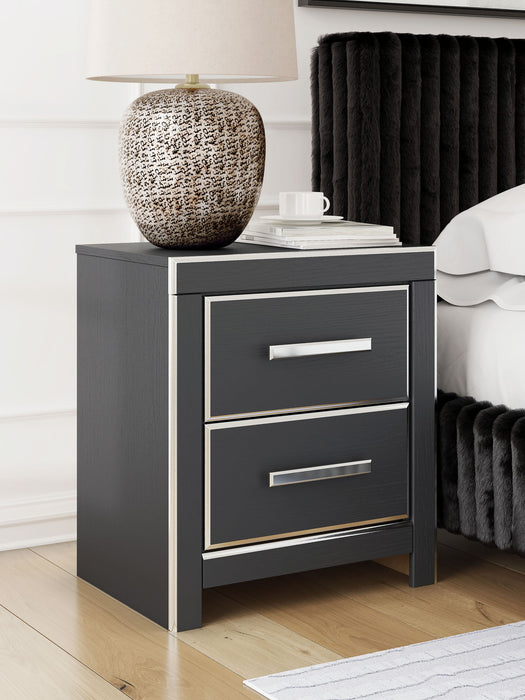 Zuraleus - Two Drawer Night Stand - Tallahassee Discount Furniture (FL)