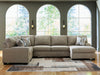 Newellen - Sectional - Tallahassee Discount Furniture (FL)