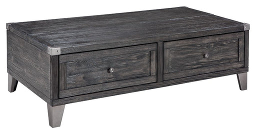 Todoe - Dark Gray - Lift Top Cocktail Table - Tallahassee Discount Furniture (FL)