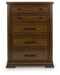 Taffenbrook - Medium Brown - Five Drawer Chest - Tallahassee Discount Furniture (FL)