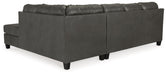 Valderno - Fog - 2-Piece Sectional With Raf Corner Chaise - Tallahassee Discount Furniture (FL)