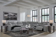 ModMax II - Salt And Pepper - Reclining Sectional - Tallahassee Discount Furniture (FL)