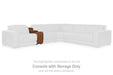 Magic Man - Caramel - Console With Storage - Tallahassee Discount Furniture (FL)