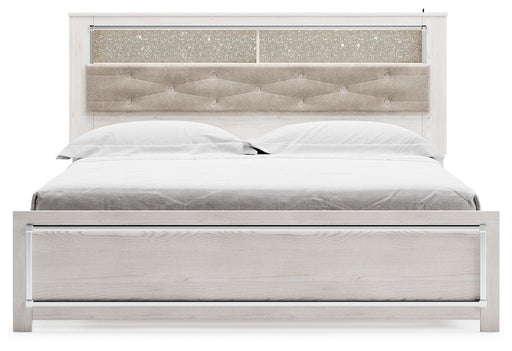 Altyra - White - King Bookcase Panel Bed - Tallahassee Discount Furniture (FL)