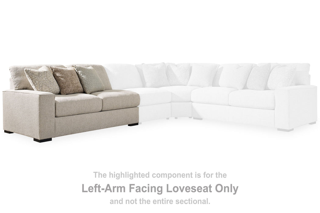 Ballyton - Sand - Laf Loveseat - Tallahassee Discount Furniture (FL)