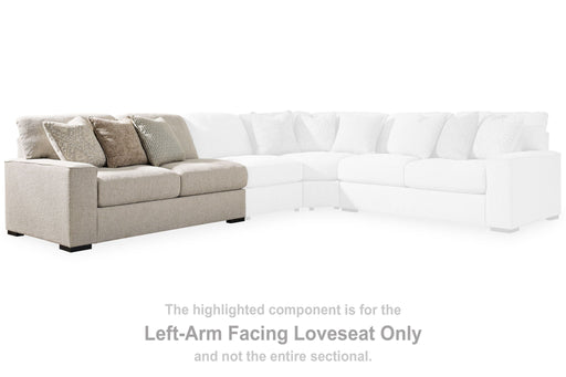 Ballyton - Sand - Laf Loveseat - Tallahassee Discount Furniture (FL)