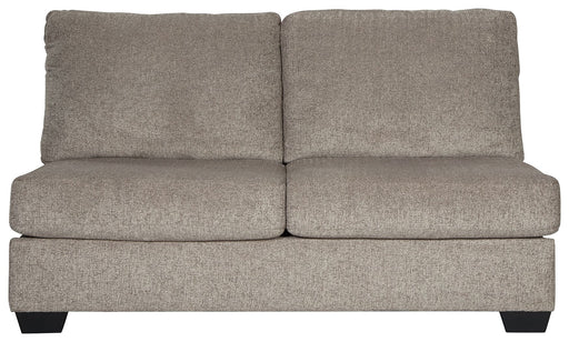 Ballinasloe - Platinum - Armless Loveseat - Tallahassee Discount Furniture (FL)