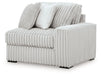 Stupendous - RAF Corner Chair - Alloy - Tallahassee Discount Furniture (FL)