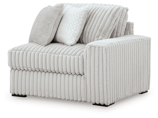 Stupendous - RAF Corner Chair - Alloy - Tallahassee Discount Furniture (FL)