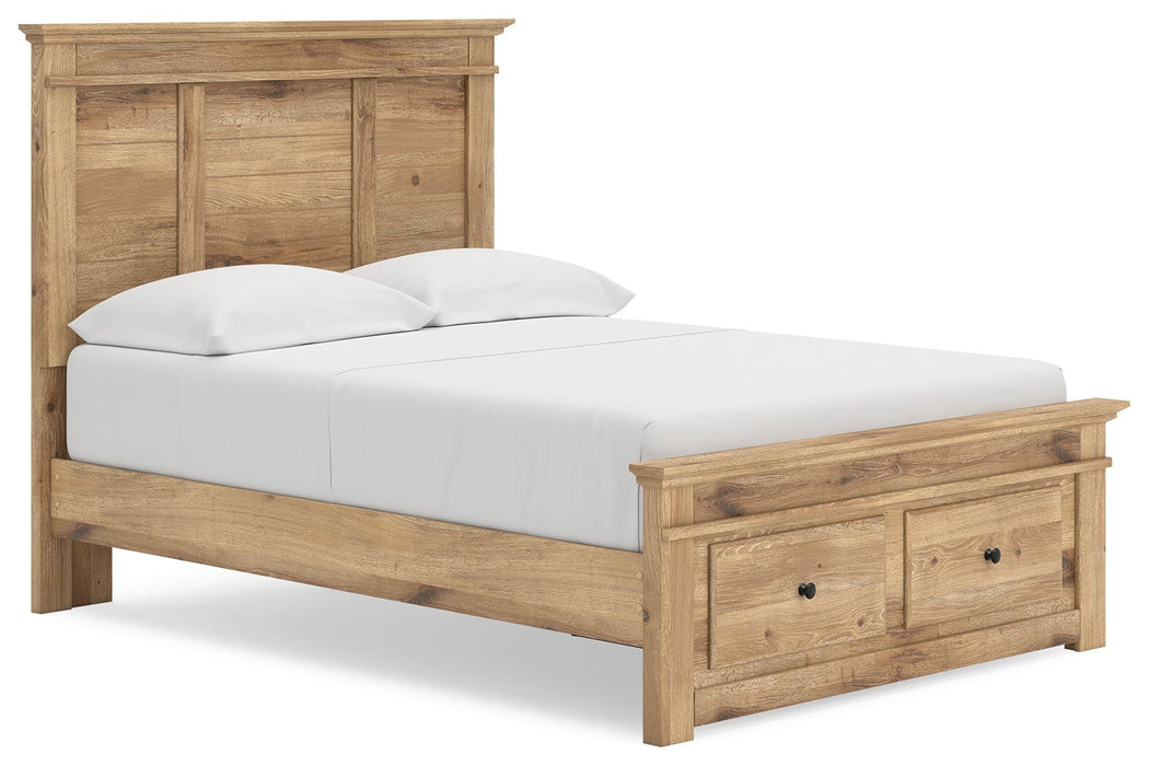Makidern - Panel Storage Bed With Storage Footboard - Tallahassee Discount Furniture (FL)