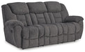 Foreside - Charcoal - Reclining Sofa - Tallahassee Discount Furniture (FL)