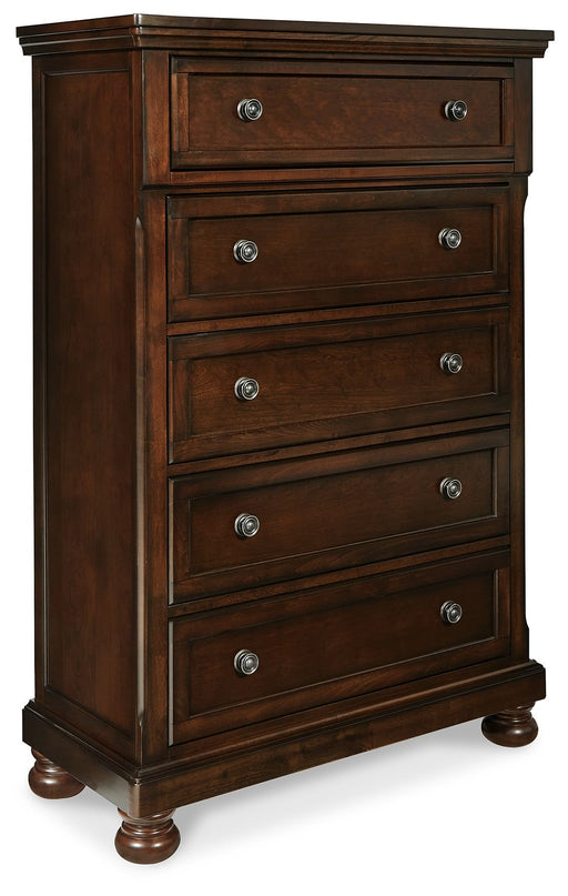 Porter - Chest - Rustic Brown - Tallahassee Discount Furniture (FL)