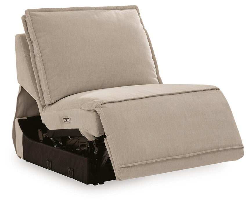Carceri - Armless Power Recliner - Cashmere - Tallahassee Discount Furniture (FL)