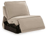 Carceri - Armless Power Recliner - Cashmere - Tallahassee Discount Furniture (FL)