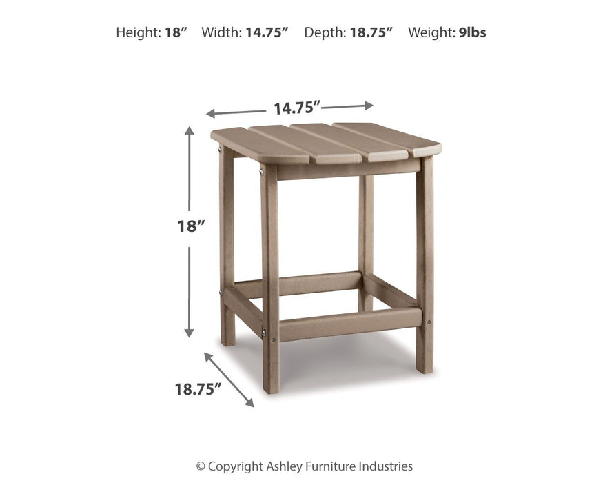 Sundown Treasure - Outdoor End Table - Tallahassee Discount Furniture (FL)