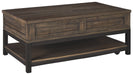 Johurst - Grayish Brown - LIFT TOP COCKTAIL TABLE - Tallahassee Discount Furniture (FL)