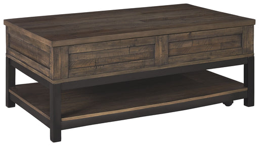 Johurst - Grayish Brown - LIFT TOP COCKTAIL TABLE - Tallahassee Discount Furniture (FL)