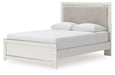 Zuraleus - Upholstered Panel Platform Bed With Roll Slats - Tallahassee Discount Furniture (FL)