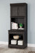 Beckincreek - Black - Bookcase With Door Hutch - Tallahassee Discount Furniture (FL)