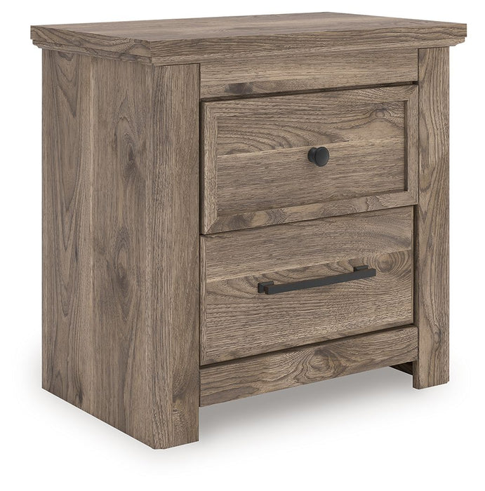 Rusticott - Brown - Two Drawer Night Stand - Tallahassee Discount Furniture (FL)