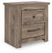 Rusticott - Brown - Two Drawer Night Stand - Tallahassee Discount Furniture (FL)