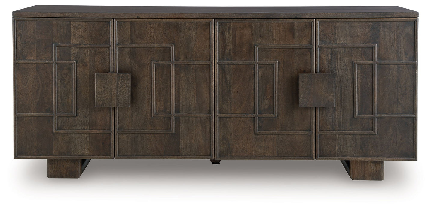 Cato - Dark Brown - Accent Cabinet - Tallahassee Discount Furniture (FL)