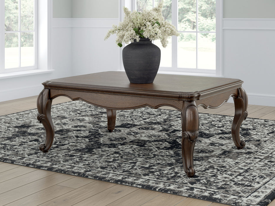 Maylee - Table With Cabriole Legs - Tallahassee Discount Furniture (FL)