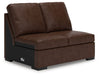 McDowlan - Coffee - Armless Loveseat - Tallahassee Discount Furniture (FL)