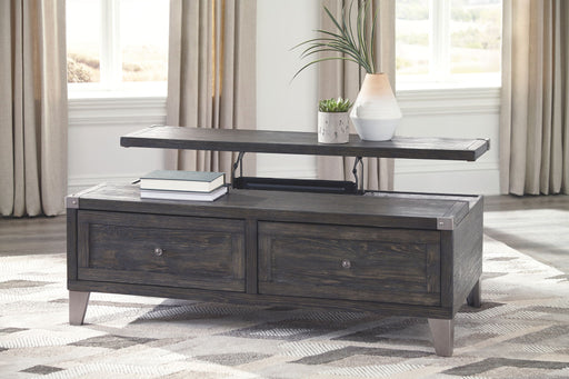 Todoe - Dark Gray - Lift Top Cocktail Table - Tallahassee Discount Furniture (FL)