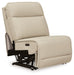 Double Deal - Almond - Power Armless Recliner With Adj Headrest - Tallahassee Discount Furniture (FL)