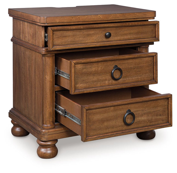 Rowlenstown - Three Drawer Night Stand - Tallahassee Discount Furniture (FL)